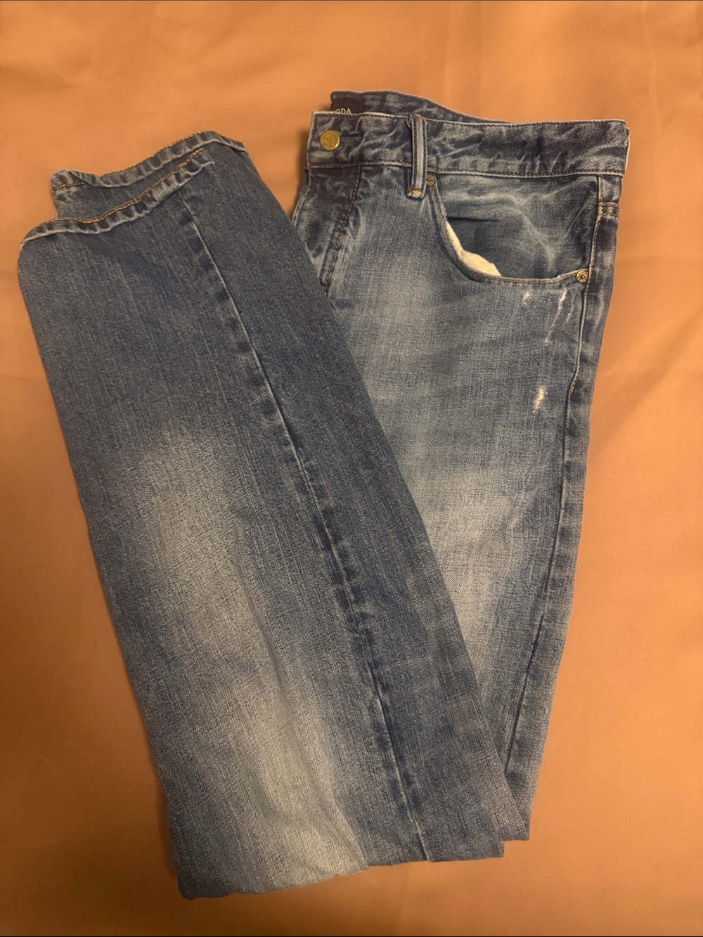 Scotch & Soda Men's Light Blue Slim Straight Jeans